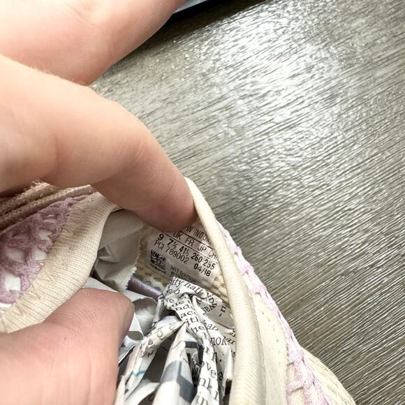 Adidas Originals Womens Deerupt Athletic Sneakers Linen Lilac Purple B37600 SZ 9 - Picture 6 of 6